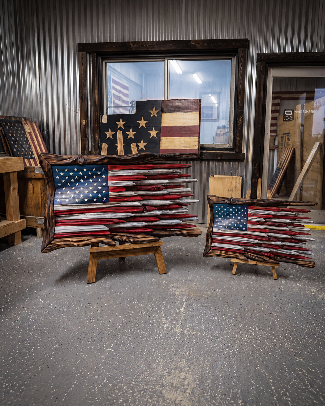 Handmade FREEDOM FLAG